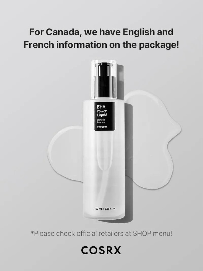 COSRX/ BHA Blackhead Power Liquid 100ml : كوزركس تونر للروؤس السوداء