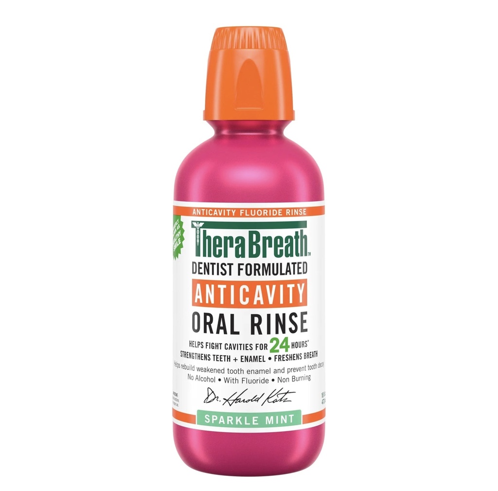 TheraBreath Fresh Breath Mouthwash:غسول الفم ثيرابريث