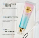 Niacinamide Whitening Toothpaste 100g : معجون الأسنان المبيّض بالنياسيناميد والمنعش بالنعناع