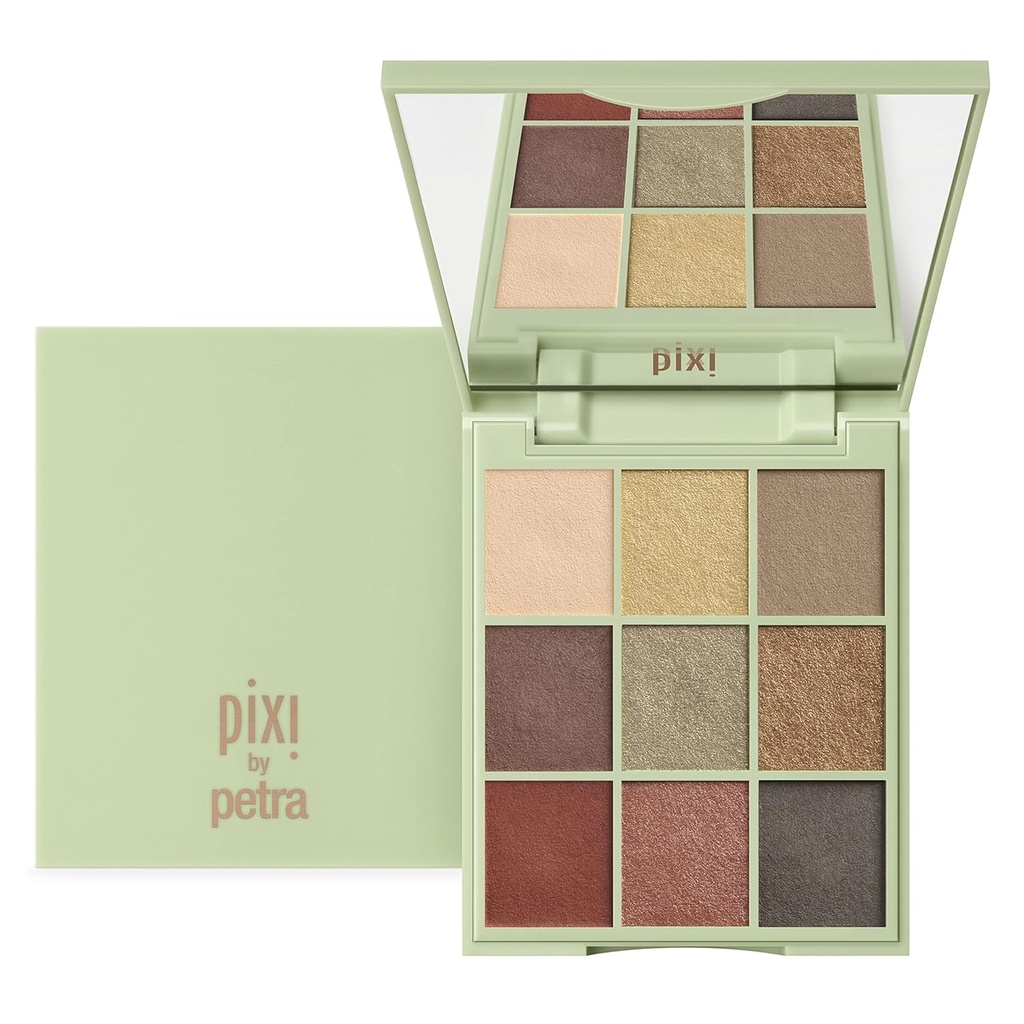Pixi/ Beauty Eye Effects - Eyeshadow 9 Shade Compact Palette 11.5g : بيكسي باليت ايشادو ٩ الوان