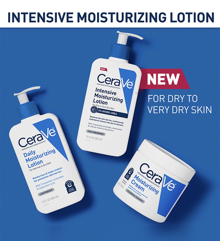 CeraVe/ Intensive Moisturizing Lotion for Dry to Very Dry Skin 473g :