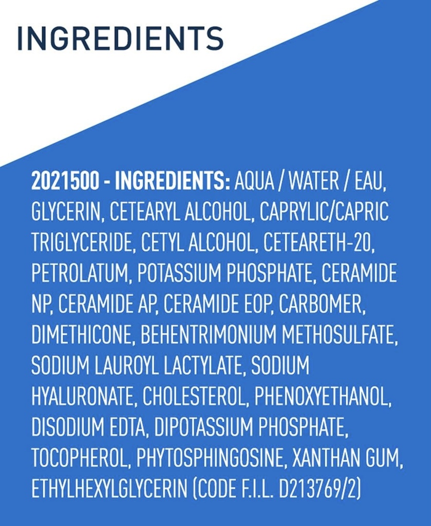 Cerave/ Moisturizing Cream for Normal to Dry Skin 453g:سيرافي كريم مرطب للبشرة الجافة والعادية حجم كبير