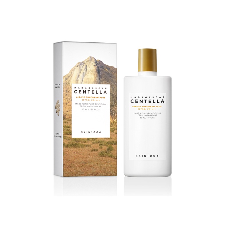 SKIN1004/ Centella Air-Fit Sun Cream SPF30 PA++++ 50ml/ واقي شمس كريم خفيف القوام من سنتيلا