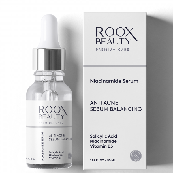 Rooxbeauty Niacinamide and salicylic acid serum / سيروم روكس بيوتي بالنياسينمايد و السلسلك اسيد