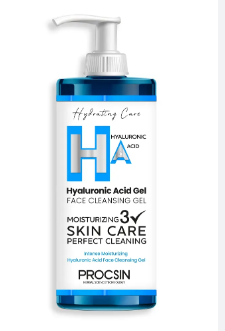 PROSCIN Hyaluronic Acid Face Cleansing Gel 200ml/ غسول البشرة الجافة بالهايلرونك من بروكسن