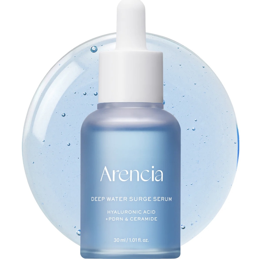 Arencia/ Deep Water Surge Serum, Hyaluronic Acid + PDRN + Ceramide 30ml: ارينسيا سيروم الهايلرونيك اسيد والسيرمايد