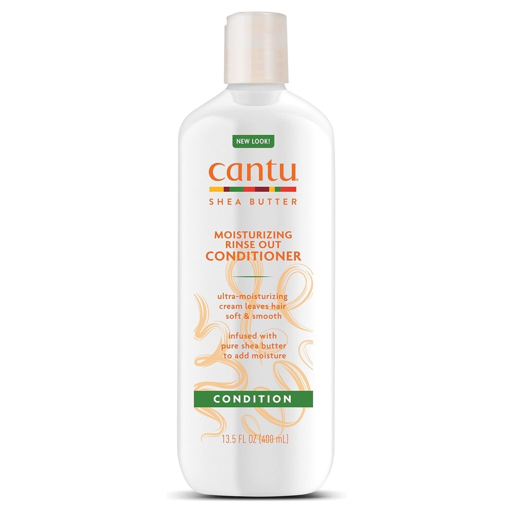 Cantu/ Shea Butter Moisturizing Rinse Out Conditioner 400ml : كانتو مكيف كريمي بزبدة الشيا للشعر الجاف