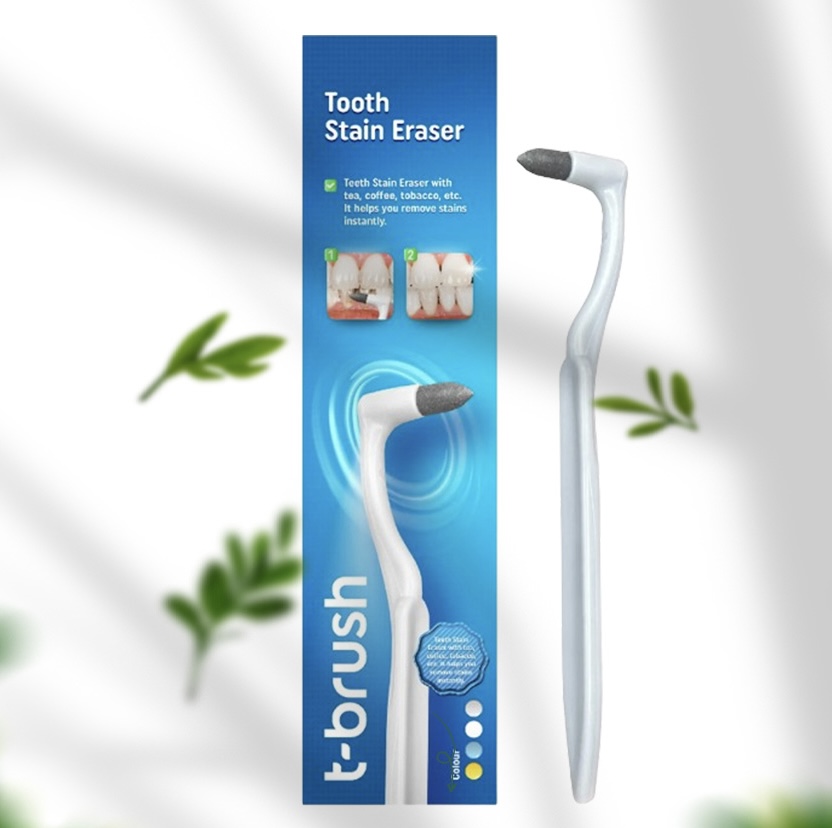 t-brush/ Tooth Stain Eraser : فرشاة ممحاة تصبغات الاسنان