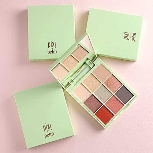 Pixi/ Beauty Eye Effects - Eyeshadow 9 Shade Compact Palette 11.5g : بيكسي باليت ايشادو ٩ الوان