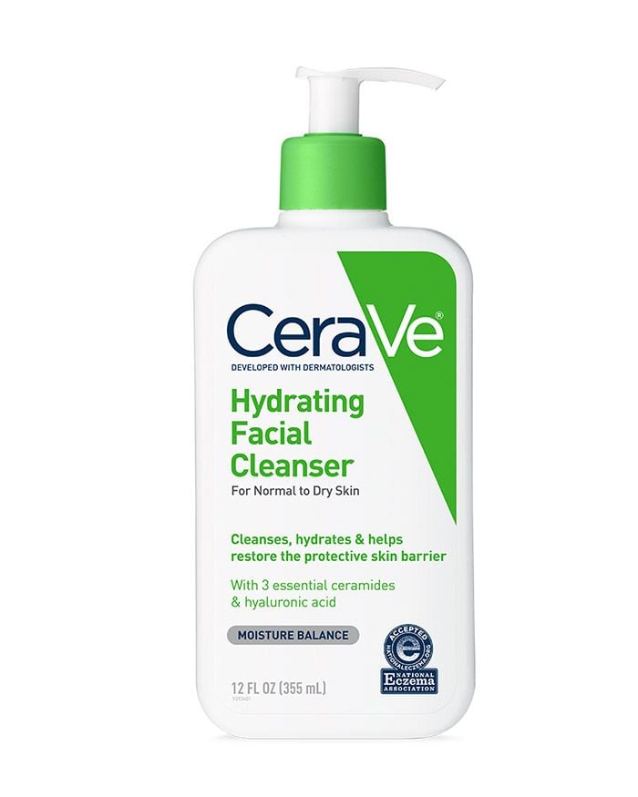 CeraVe/ Hydrating Facial Cleanser - For Normal to Dry Skin 236ml : سيرافي غسول البشرة الجافة