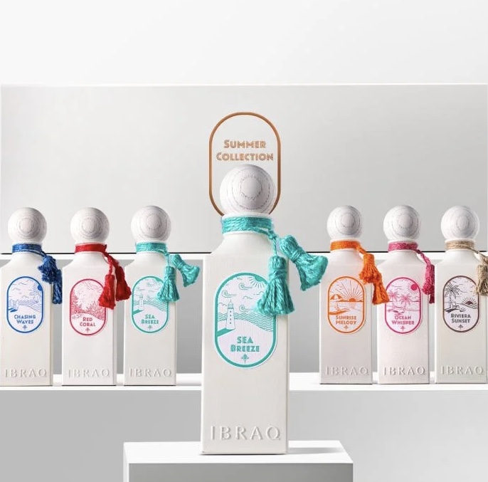 Ibrahim Al-Qurashi IBRAQ Perfumes/ Summer Collection x6 : عطور ابراق - ابراهيم القرشي مجموعة الصيف ٦ عطور