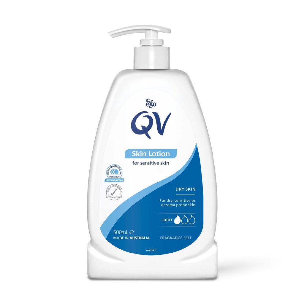 QV Skin Lotion 500ml : كيوفي لوشن مرطب للجسم حجم كبير