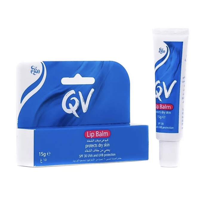 QV Lip Balm SPF30 - 15g : كيوفي مرطب للشفاه مع حماية من الشمس