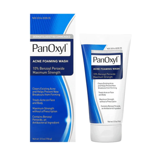 Panoxyl Acne Foaming Wash 10% Benzoyl Peroxide 156g: غسول بانوكسيل