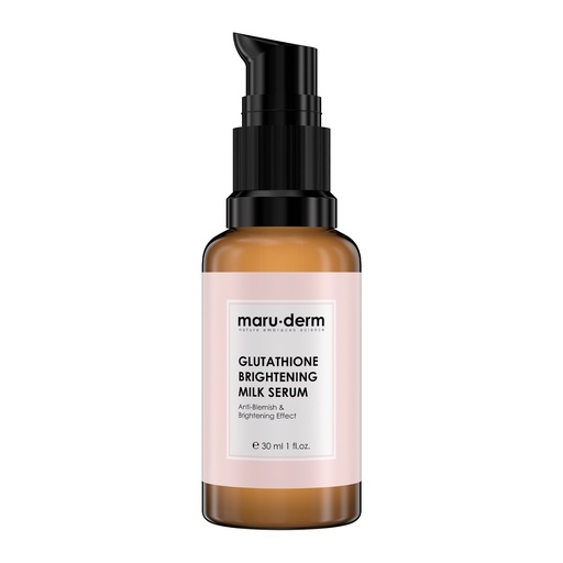 [Maru/023] MaruDerm/ Glutathione Brightening Milk Serum 30ml:  سيروم الحليب المفتح من ماروديرم
