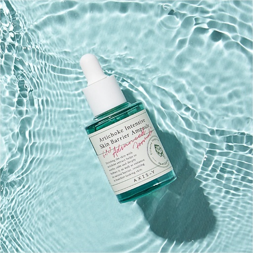 [AXS/002] AxisY/ artichoke intensive skin barrier ampoule 30ml / سيروم ترطيب وحماية البشرة اكسس واي