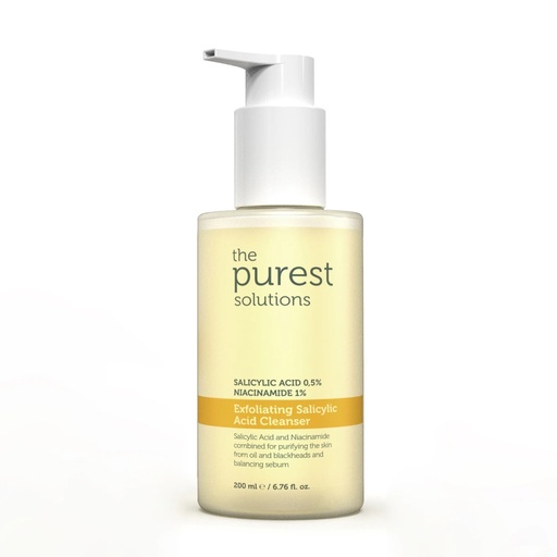 [TPS/211] Purest/ Exfoliating Salicylic Acid Cleanser 200ml: غسول السالساليك اسد من بيورست