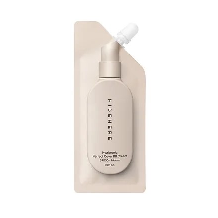 [HDR/003] HIDEHERE/ Hyaluronic Perfect Cover BB Cream: كريم هايدهير بتغطية مثالية بحمض الهايلرونك