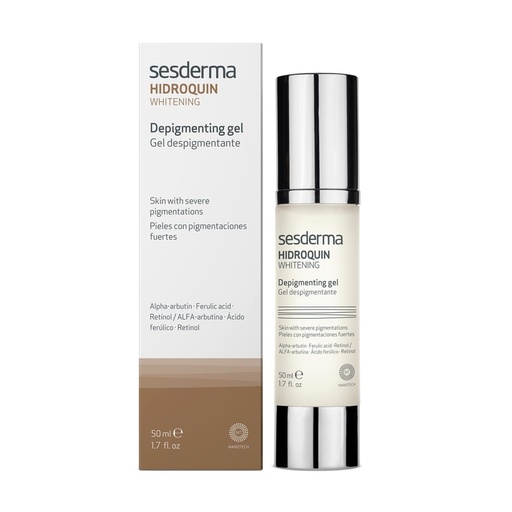 Sesderma/ Hidroquin Whitening gel 50 ml: جل هايدروكوين من سيسديرما لمعالجة التصبغات