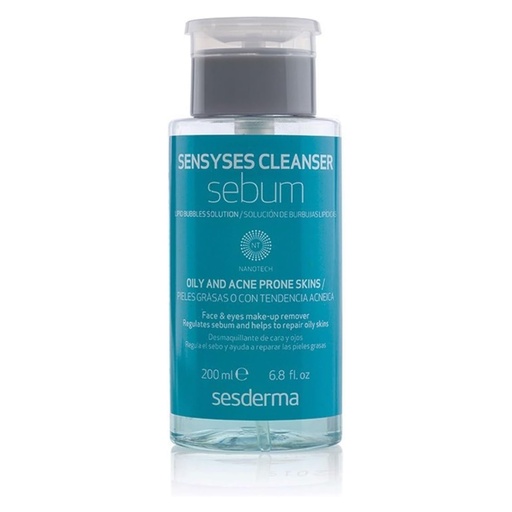 Sesderma/ Sensyses Cleanser Sebum 200ml: تونر سيسديرما منظف ومطهر للبشرة الدهنية