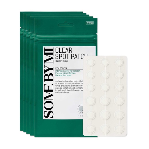 [SBM/001] SOME BY MI/ Miracle Clear Spot Patch: لاصقات البقع الشفافة