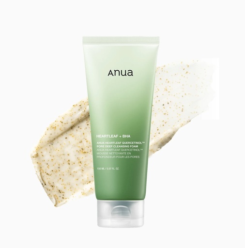 [ANUA/015] Anua/ Heartleaf Quercetinol Pore Deep Cleansing Foam:انوا غسول التنظيف الرغوي العميق