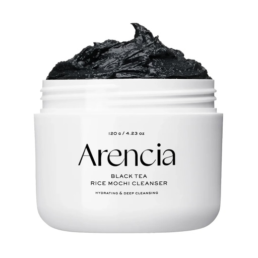 [ARN/002] Arencia/ Black Tea Rice Mochi Cleanser 120g: غسول ارينسيا بالشاي الاسود والارز الموتشي