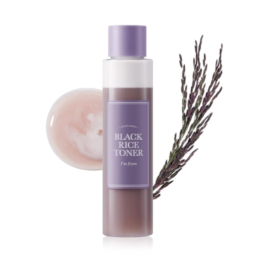 [FROM/002] I'm from/ Black Rice Toner for Oily Skin 150ml:ام فروم تونر الارز الاسود للبشرة الدهنية