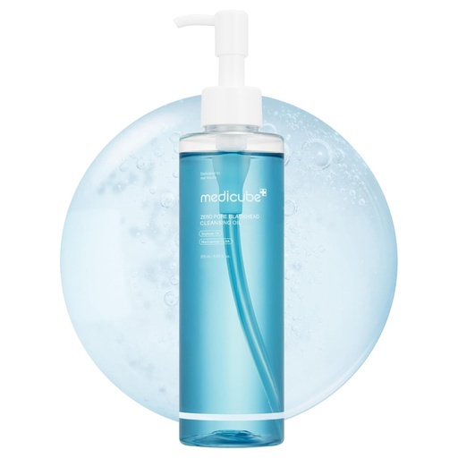 [CUBE/002] medicube/ Zero Pore Blackhead Cleansing Oil: مديكيوب غسول زيتي للرؤس السوداء