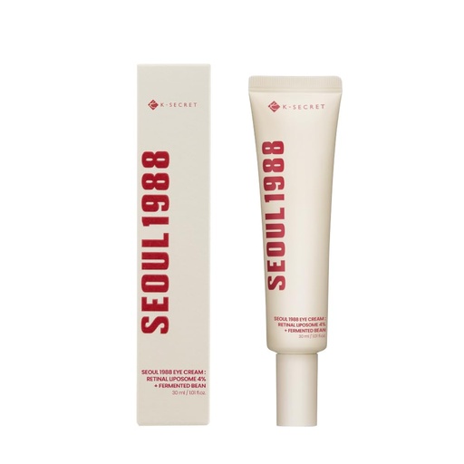 K-SECRET/ Seoul 1988 Eye Cream Retinal Liposome 4% 30ml: كي سيكرت كريم ريتينال لايبوسوم لتجاعيد وتصبغات العيون