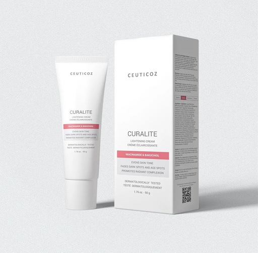 [COZ/011] Ceuticoz/ CURALITE - Lightening Cream 50g: سيتيكوز كريم علاجي للتصبغات وتوحيد لون البشرة