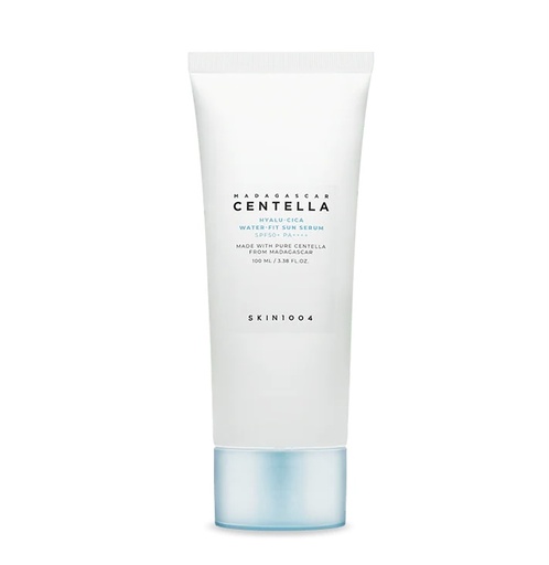 [CEN/015] SKIN1004/ Centella Hyalu-Cica Water-Fit Sun Serum SPF50 100ml: واقي سنتيلا سيكا حجم كبير