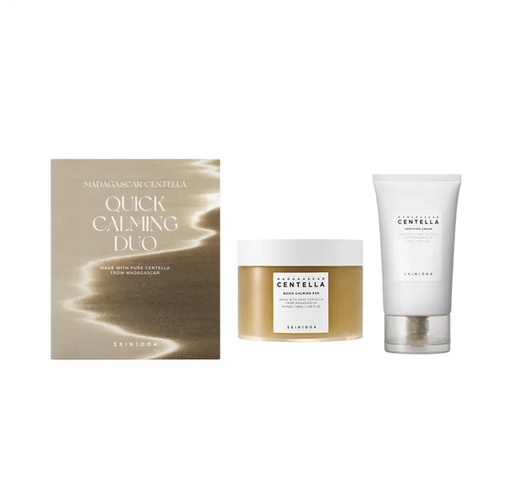 SKIN1004/ Centella Quick Calming Duo Set (Pad 70 sheets + Soothing Cream 75m)
