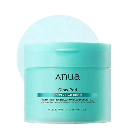 [ANUA/012] Anua/ Anua PDRN & Hyaluronic Acid 60 Pads : انوا وسائد قطنية بالهايلرونك اسيد لازالة الميكب