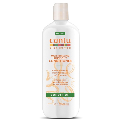 [Cantu/003] Cantu/ Shea Butter Moisturizing Rinse Out Conditioner 400ml : كانتو مكيف كريمي بزبدة الشيا للشعر الجاف