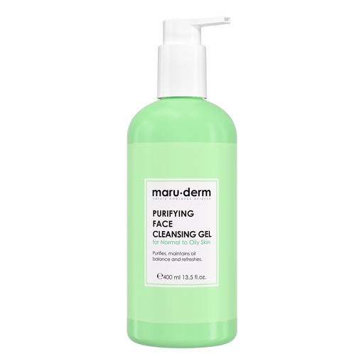 [Maru/007] MaruDerm/ Purifying Face Cleansing Gel for Normal to Oily skin 400ml:ماروديرم جل غسول الوجه من