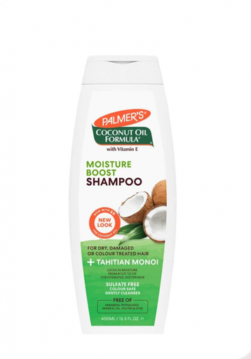 [PALM/065] PALMERS/ Coconut Oil Moisture Boost Shampoo 400ml: شامبو بالمرز بزيت جوز الهند