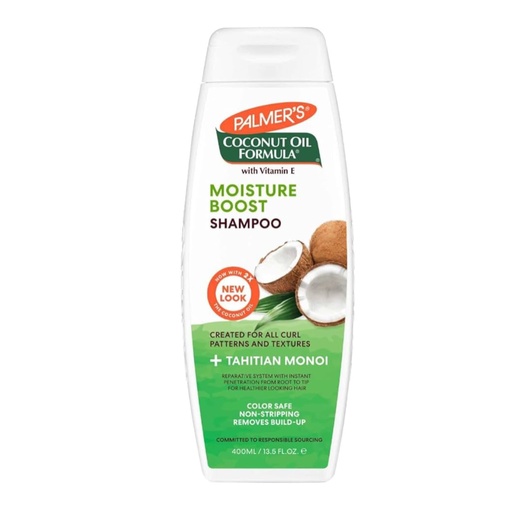 [PALM/065] PALMERS/ Coconut Oil Moisture Boost Shampoo 400ml: شامبو بالمرز بزيت جوز الهند
