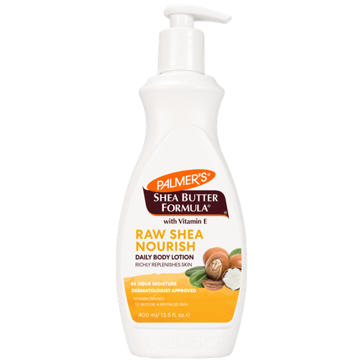 [PALM/009] PALMERS/ Raw Shea Body Lotion 250ml: لوشن الجسم بزبدة الشيا من بالمرز