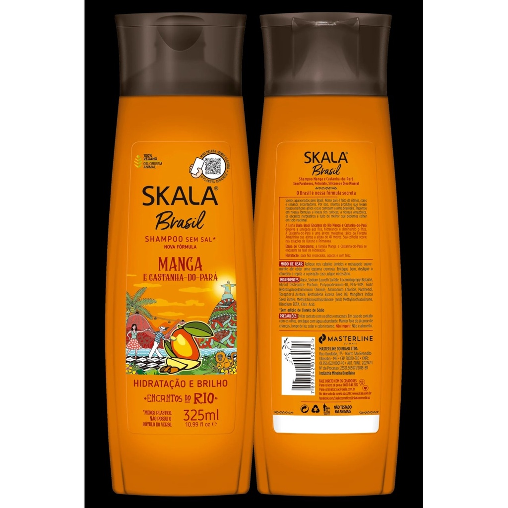 SKALA/ Mango Kit (Shampo & Conditioner): مجموعة سكالا بالمانجو شامبو و بلسم