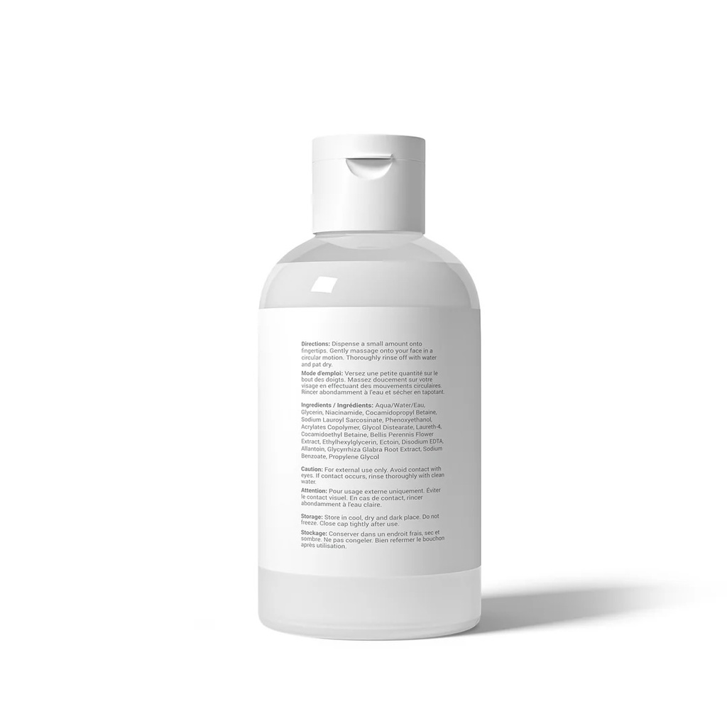 Ceuticoz/ IVORINE Cream Cleanser 100ml:سيتيكوز غسول كريمي لتنظيف البشرة بعمق وتوحيد لونها