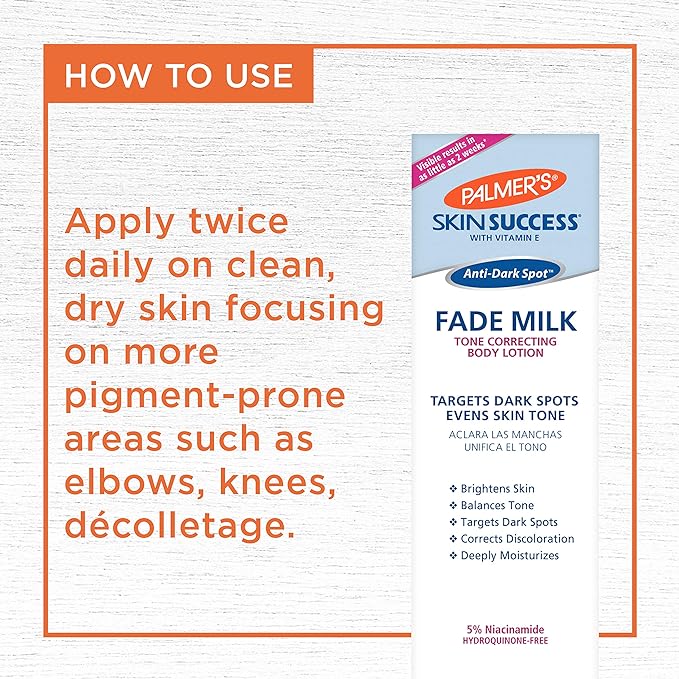 PALMERS/ Anti-Dark Spot Fade Milk 250ml : بالمرز لوشن الجسم لمعالجة التصبغات
