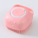 Hilosofy Silicone Brush with Shower Gel Dispenser : ليفة استحمام سليكون مع مكان خاص لوضع الغسول