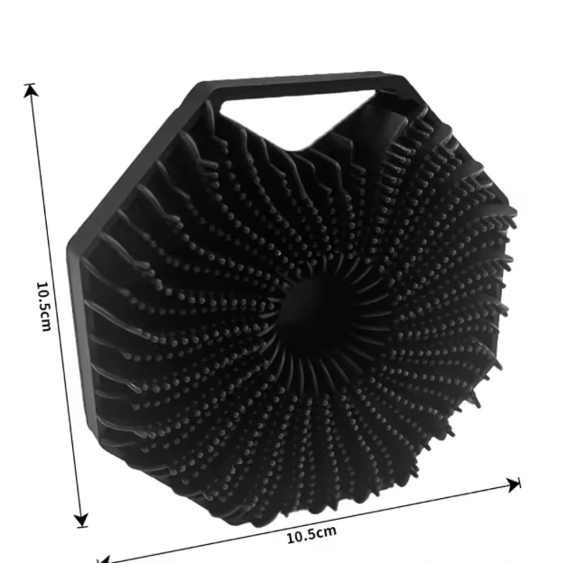 فرشاة تقشير الجسم للبشرة الحساسة من السليكون