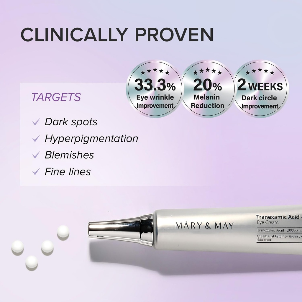 Mary&May/ Tranexamic Acid (TXA)+Glutathione Eye Cream 30g :