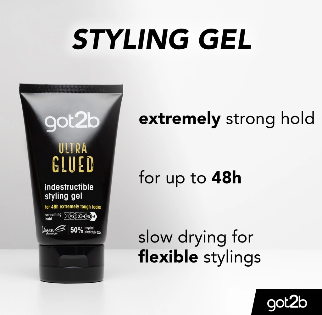 GOT2B/ Ultra Glued Indestructible Styling Gel 150g : كوت تو بي جل حاجب