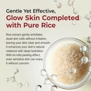 Dr Melaxin/ Peel Shot Glow White Rice Peeling Ampoule for All Skin Types 80ml : امبول دكتور ميلاكسين المقشّر بالارز الابيض لإزالة الرؤوس السوداء وتقليل المسام