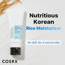 COSRX/ Ultimate Nourishing Rice Overnight Spa Mask, Rice Extract 68% and Niacinamide 2% - 60ml : كوزركس ماسك الأرز الليلي المغذي للترطيب والتفتيح