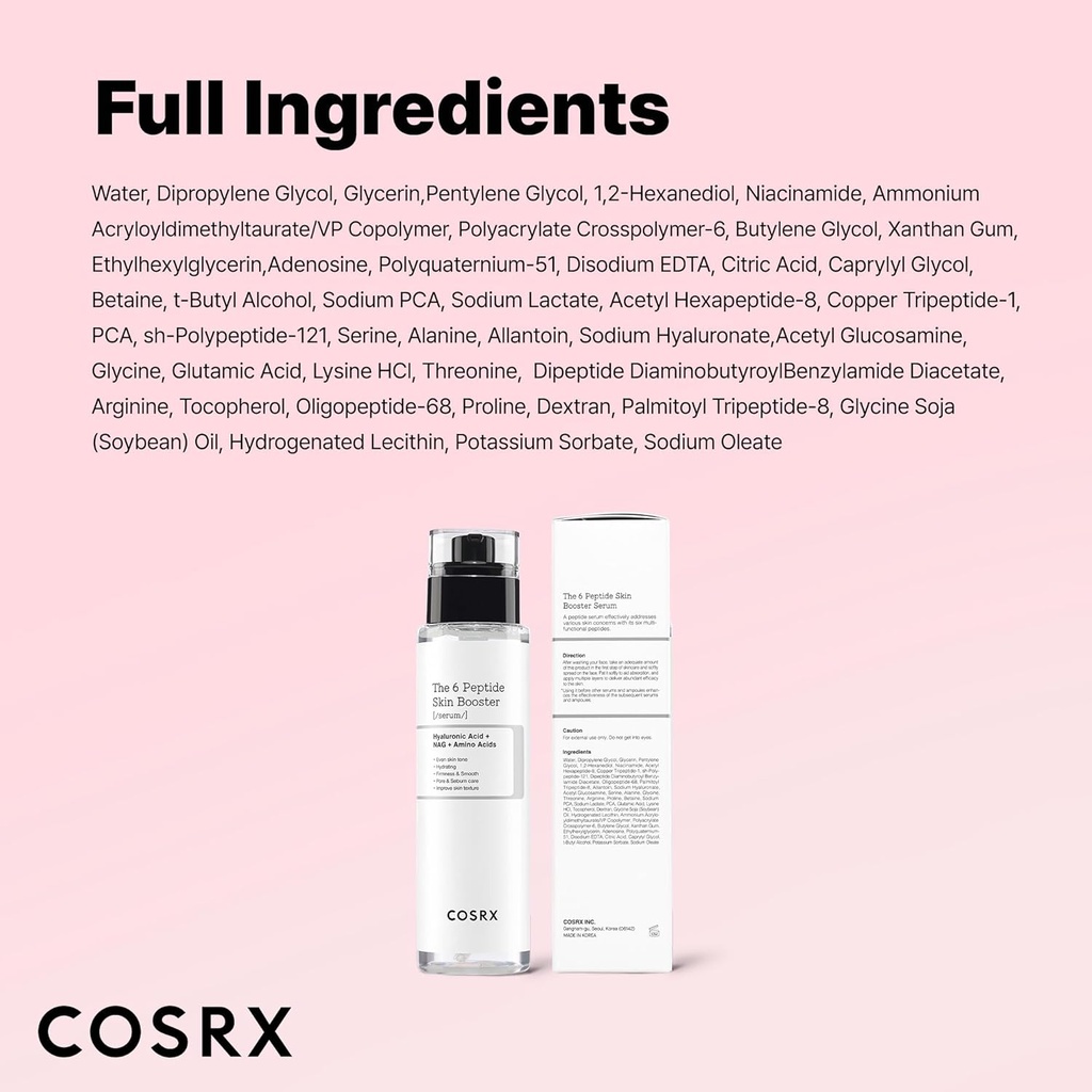 COSRX/ The 6 Peptide Skin Booster Serum 150ml :