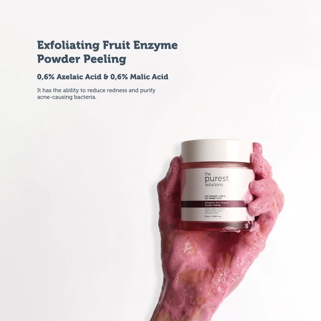 Purest/ Red Fruit Enzyme Powder Peeling: باودر مقشر الاحماض من بيورست